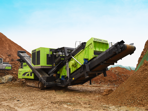 移動破碎篩分站